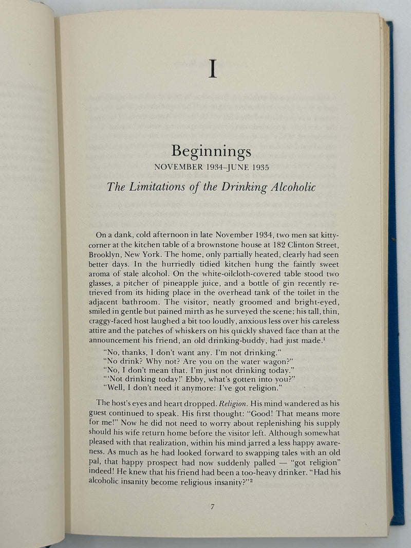 Not-God: A History of Alcoholics Anonymous by Ernest Kurtz - First Printing from 1979