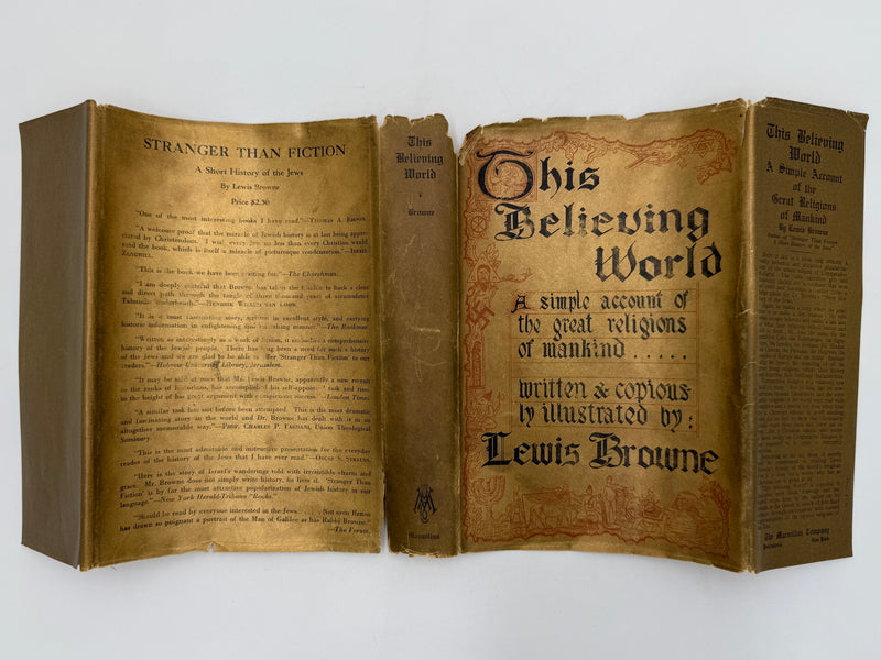 This Believing World by Lewis Browne - ODJ