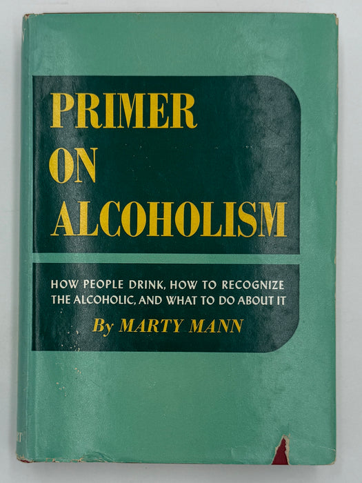 Primer On Alcoholism by Marty Mann - Fifth Printing - ODJ