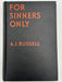 For Sinners Only by A.J. Russell - 3rd Printing Recovery Collectibles