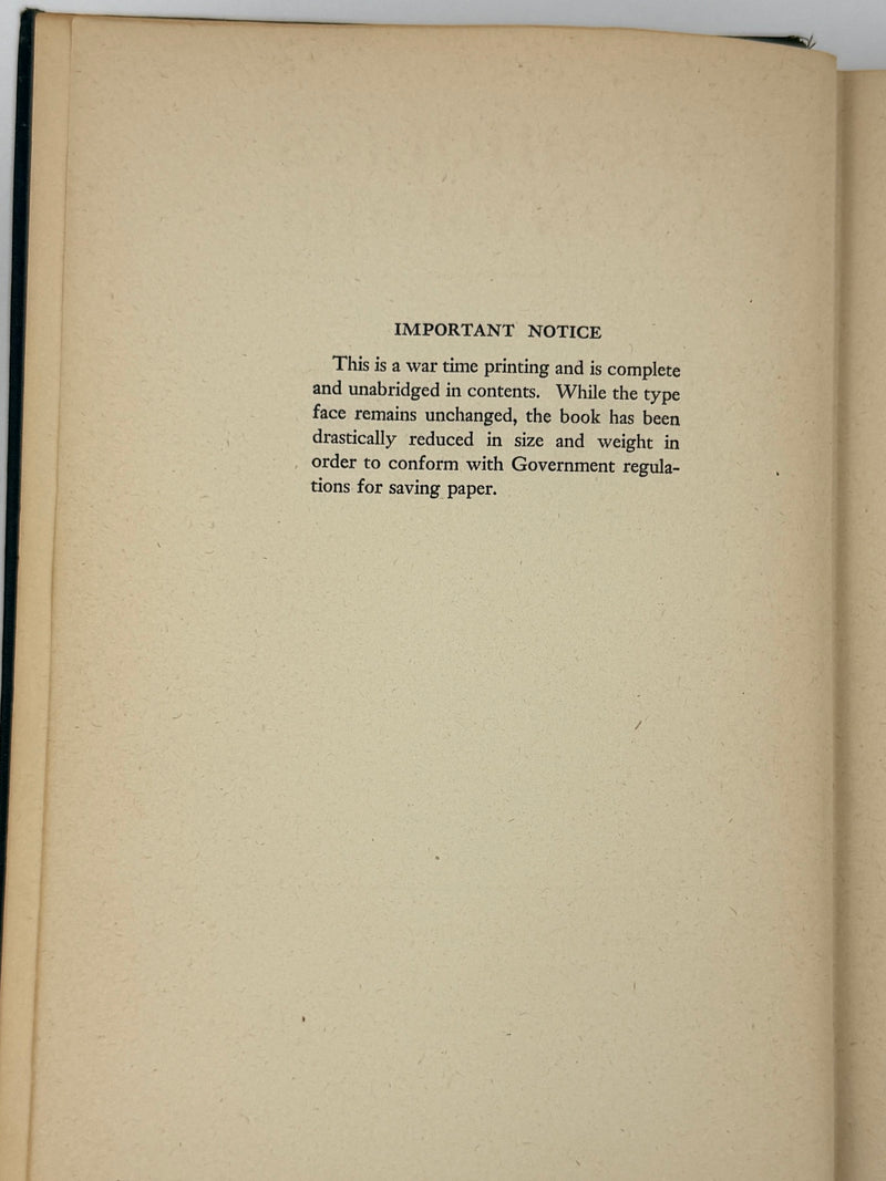 Alcoholics Anonymous First Edition — 7th Printing, January 1945 | Exceptionally Rare Wartime Big Book