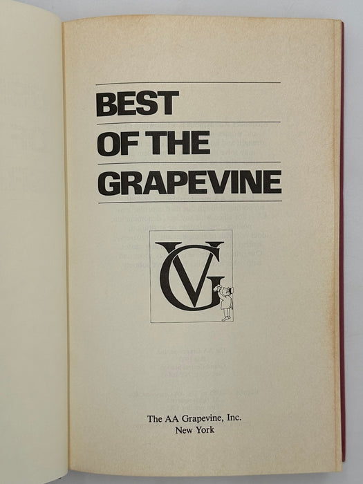 Best of the Grapevine - First Printing from 1985 - ODJ