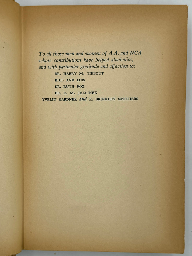 Marty Mann’s New Primer on Alcoholism - First Printing from 1958