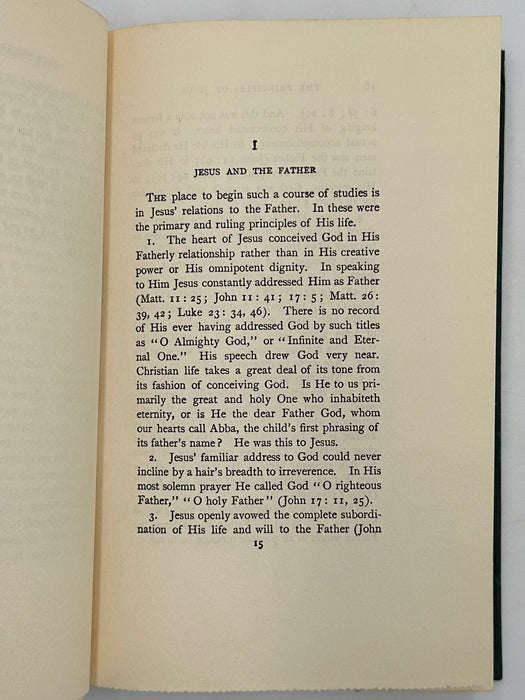 The Principles of Jesus (The Four Absolutes) by Robert E. Speer - 1902