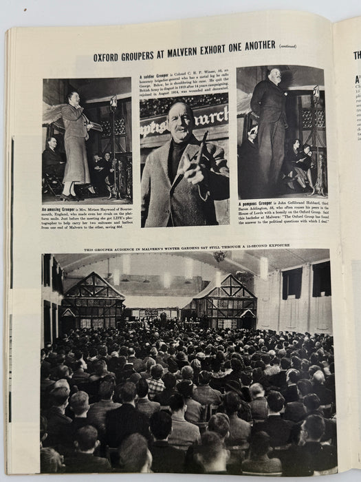 Life Magazine from February 15, 1937 - Buchman’s Oxford Groupers Marching As To War