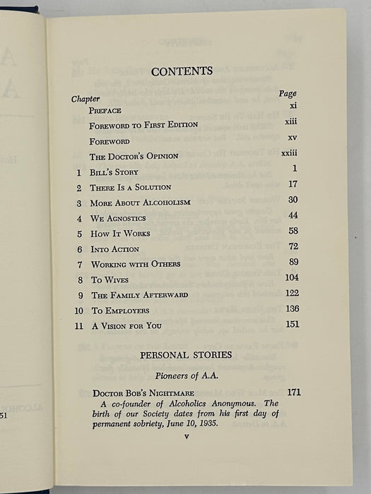 Alcoholics Anonymous 2nd Edition 16th Printing 1974 - ODJ