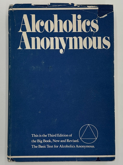 Alcoholics Anonymous Third Edition 2nd Printing from 1977 - ODJ Recovery Collectibles
