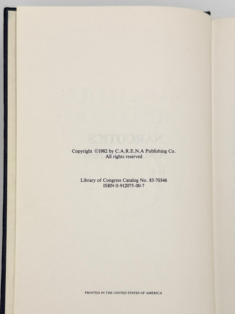 Narcotics Anonymous — Second Edition (1982) C.A.R.E.N.A. Publishing · Original Dust Jacket