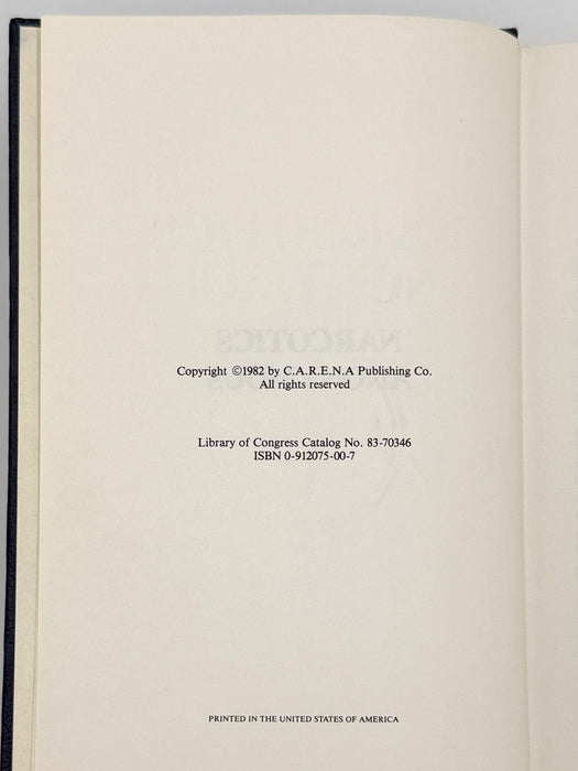 Narcotics Anonymous — Second Edition (1982) C.A.R.E.N.A. Publishing · Original Dust Jacket