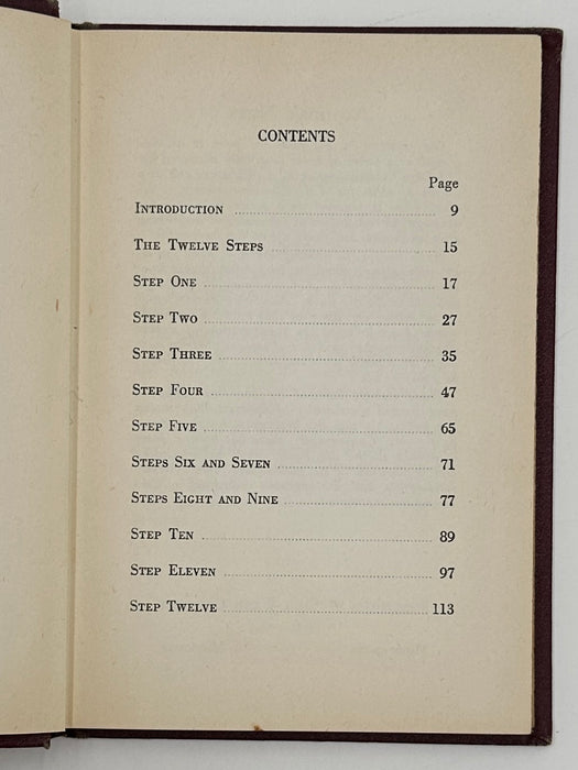 An Interpretation Of The Twelve Steps of the Alcoholics Anonymous Program - 1948 Printing