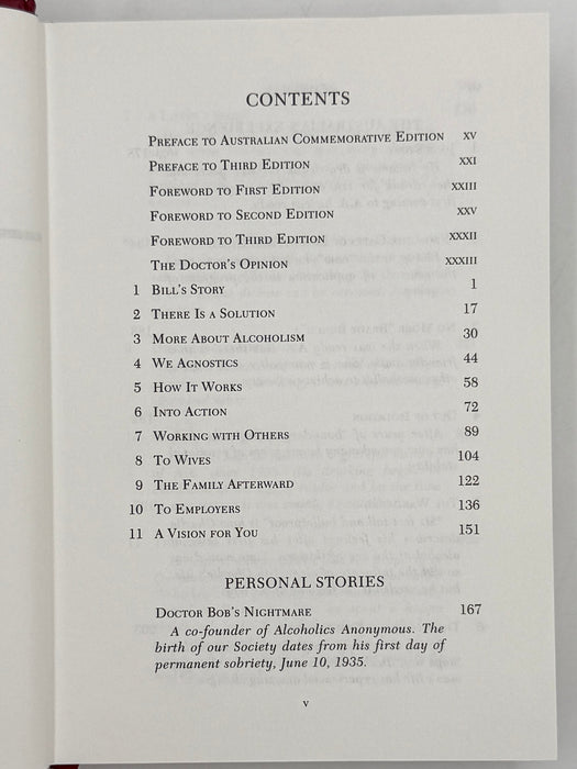 Alcoholics Anonymous: The Australian Experience - Commemorative Edition from 1995