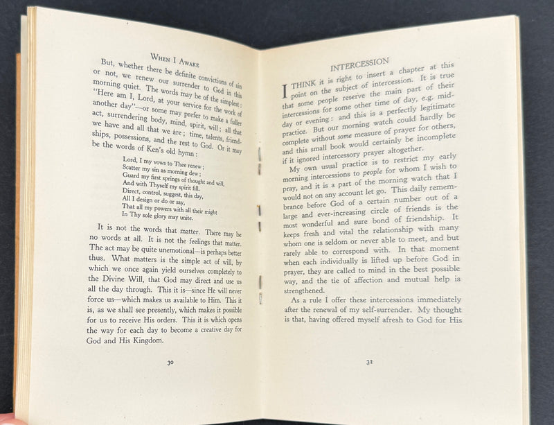When I Awake: Thoughts on the Keeping of the Morning Watch — Jack C. Winslow
