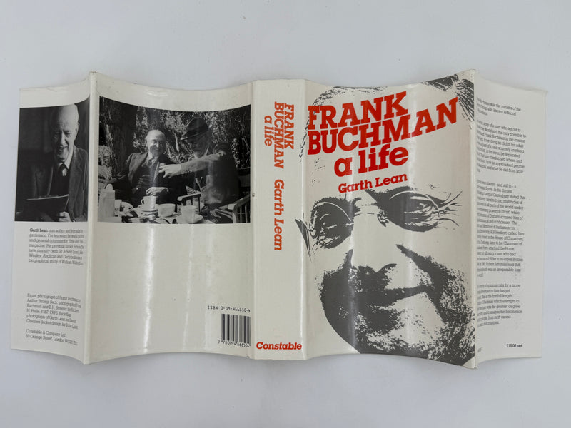 Frank Buchman: a life by Garth Lean - First Printing 1985 - ODJ