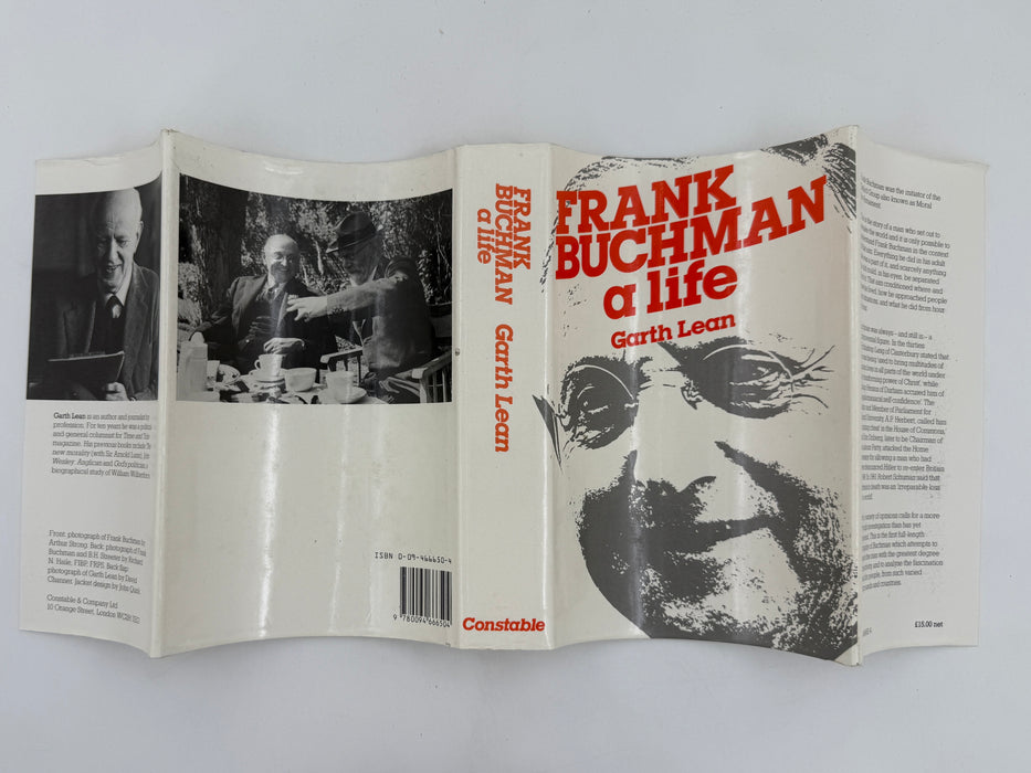 Frank Buchman: a life by Garth Lean - First Printing 1985 - ODJ