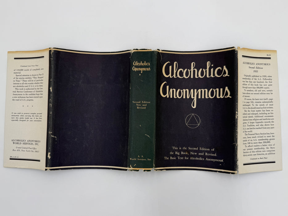 Alcoholics Anonymous Second Edition 9th Printing with ODJ