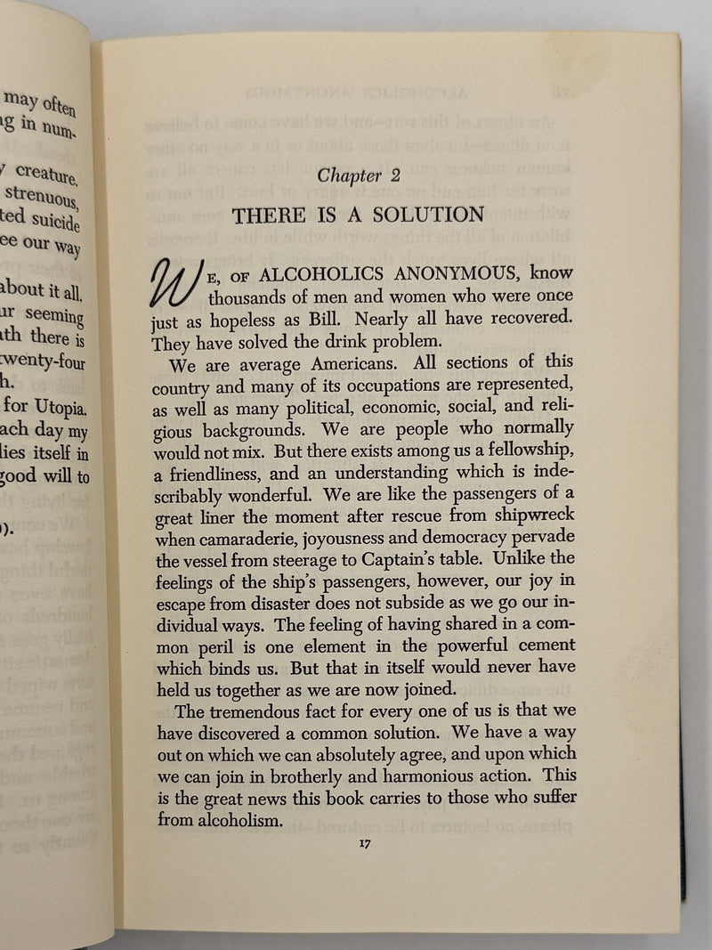 Alcoholics Anonymous Second Edition 3rd Printing with RDJ
