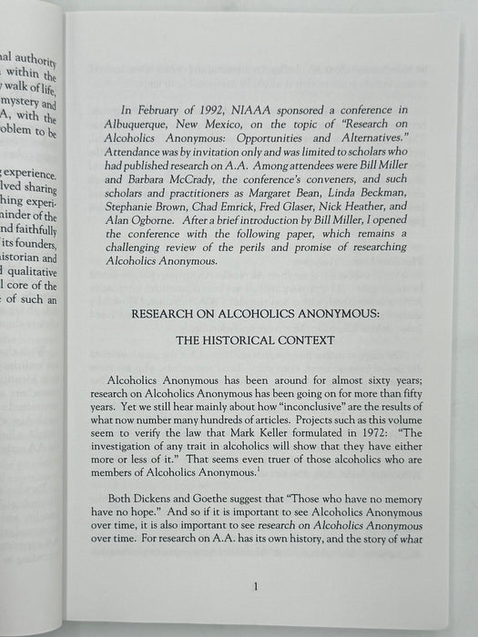 The Collected Ernie Kurtz - First Edition from 1999