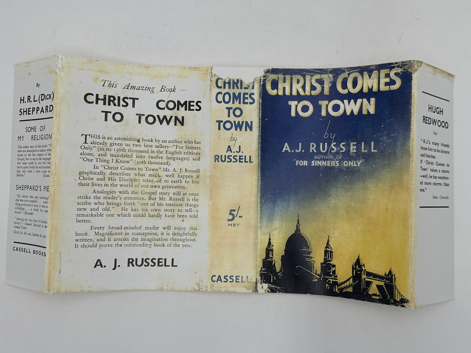 Christ Comes To Town by A.J. Russell - First Printing from 1935 - RDJ