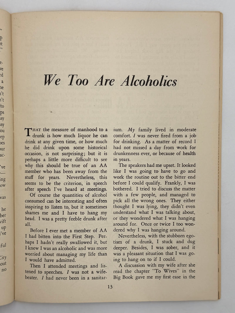 AA Grapevine from February 1956