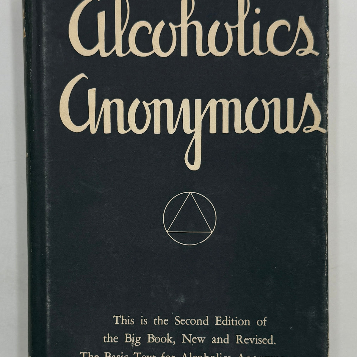 ALCOHOLICS ANONYMOUS 第三版 Alcoholics Anonymous 1976 3RD EDITION PRINTING BIG BOOK RARE VG/HC