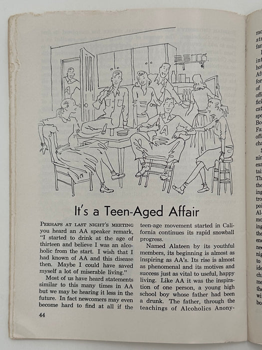 AA Grapevine from August 1957