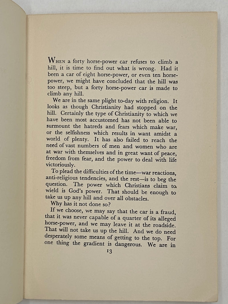 When Man Listens by Cecil Rose - 4th Printing from 1939