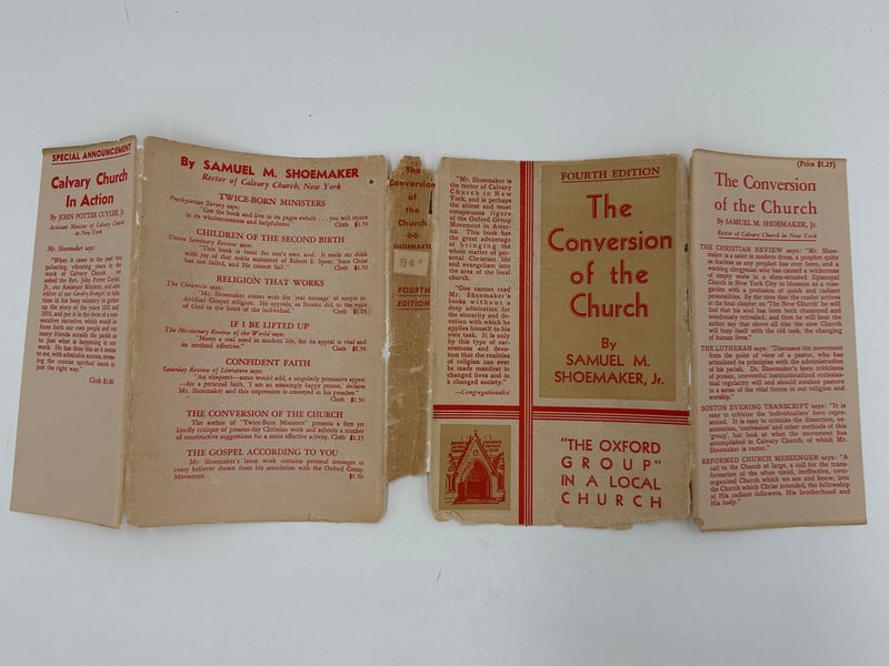 Conversion of the Church by Samuel M. Shoemaker - Fourth Edition Recovery Collectibles