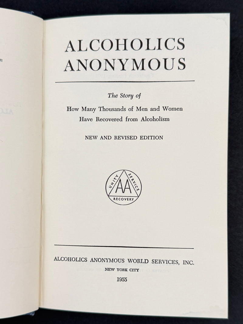 Alcoholics Anonymous — Second Edition, Fourteenth Printing (1973)