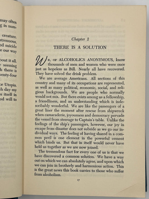 Alcoholics Anonymous Second Edition 4th Printing from 1960 - ODJ