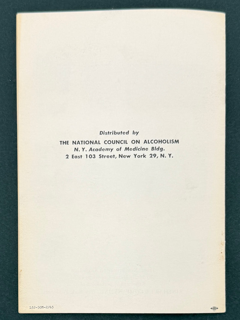 How to Know an Alcoholic — Marty Mann — Based on New Primer on Alcoholism | 1958