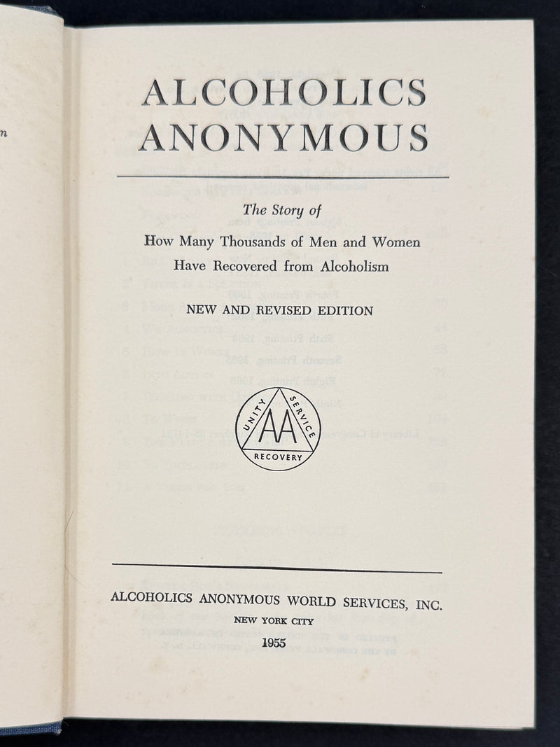 Alcoholics Anonymous — Second Edition, Ninth Printing (1967)