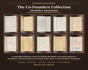 The Co-Founders Collection — Ten Signed First Edition Alcoholics Anonymous Big Books, 1941–1954