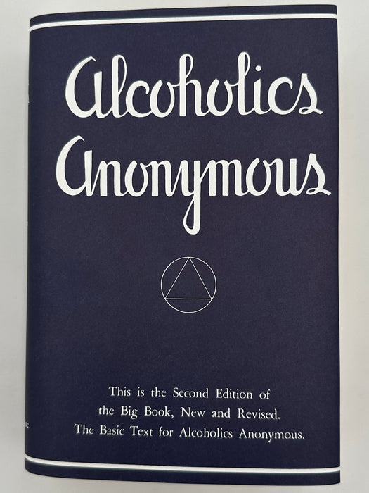 Alcoholics Anonymous Second Edition 5th Printing 1962 - RDJ Recovery Collectibles