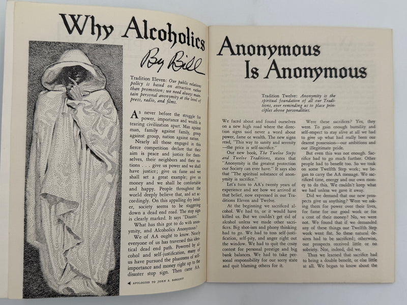 AA Grapevine from January 1955 Recovery Collectibles