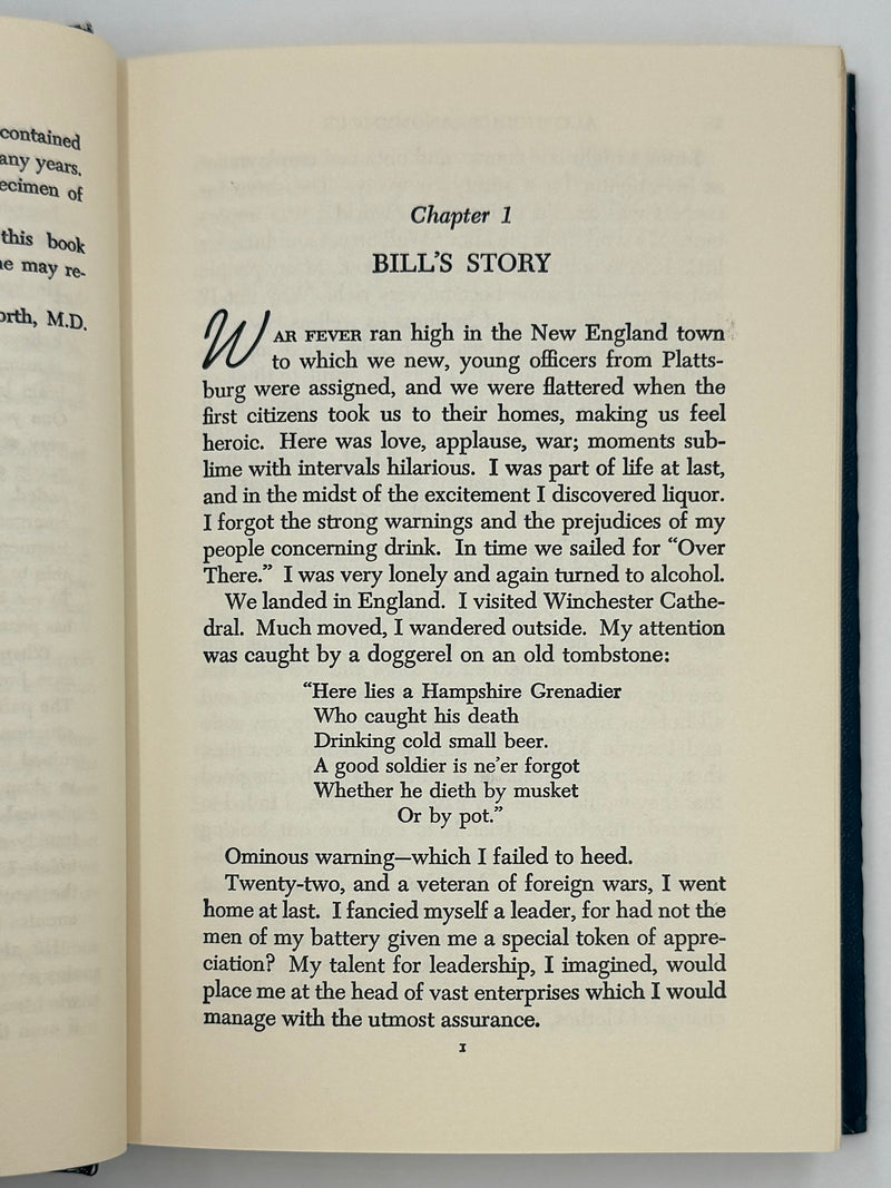 1976 Alcoholics Anonymous Big Book – Third Edition, First Printing – (ODJ)
