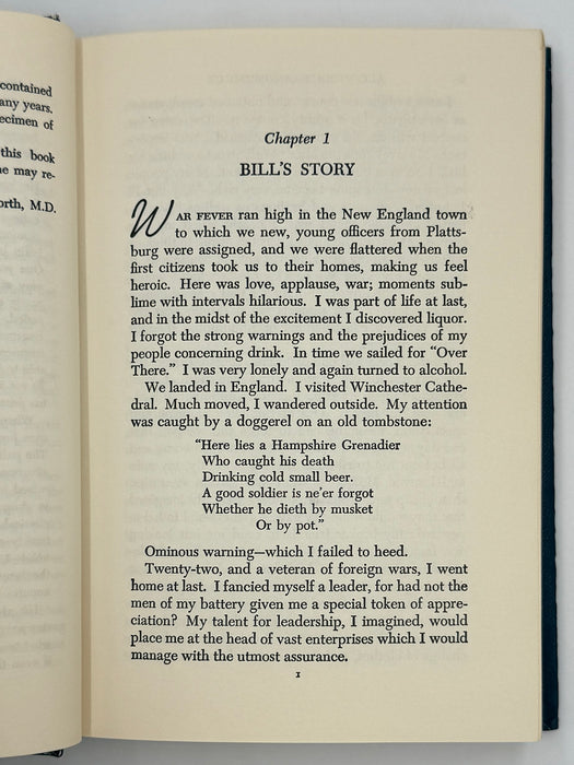 1976 Alcoholics Anonymous Big Book – Third Edition, First Printing – (ODJ)