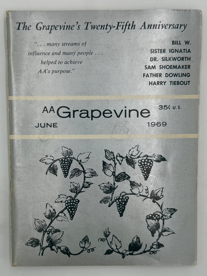 AA Grapevine - 25th Anniversary - June 1969