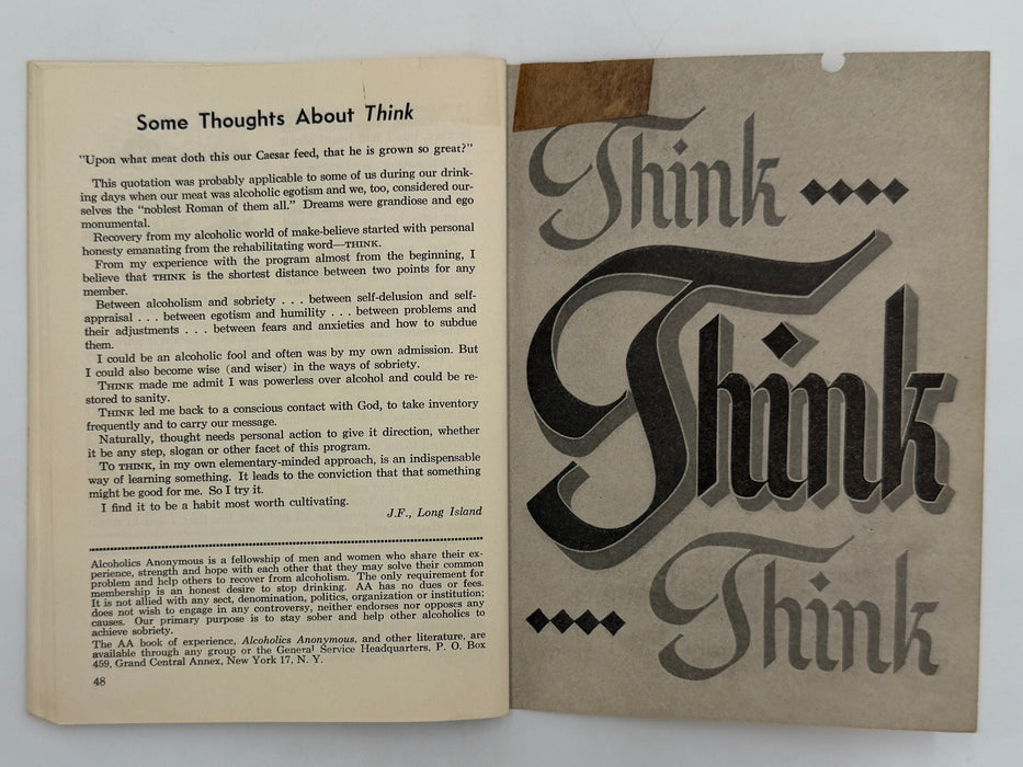 AA Grapevine from March 1957