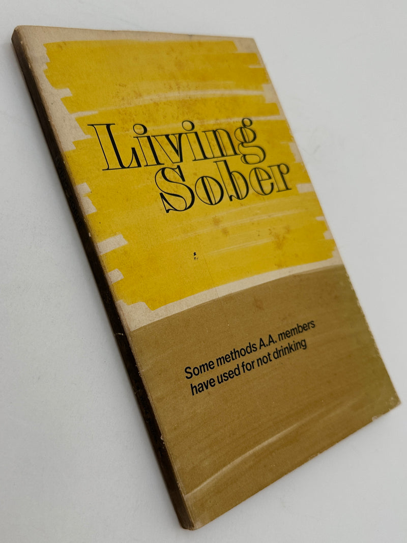Living Sober - Second Printing from 1976