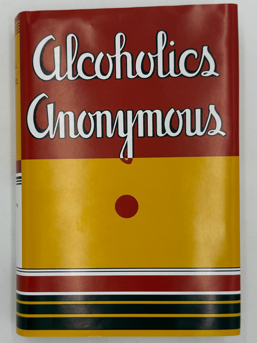 Alcoholics Anonymous Extremely RARE First Edition 7th Printing Big Book from 1945 - RDJ