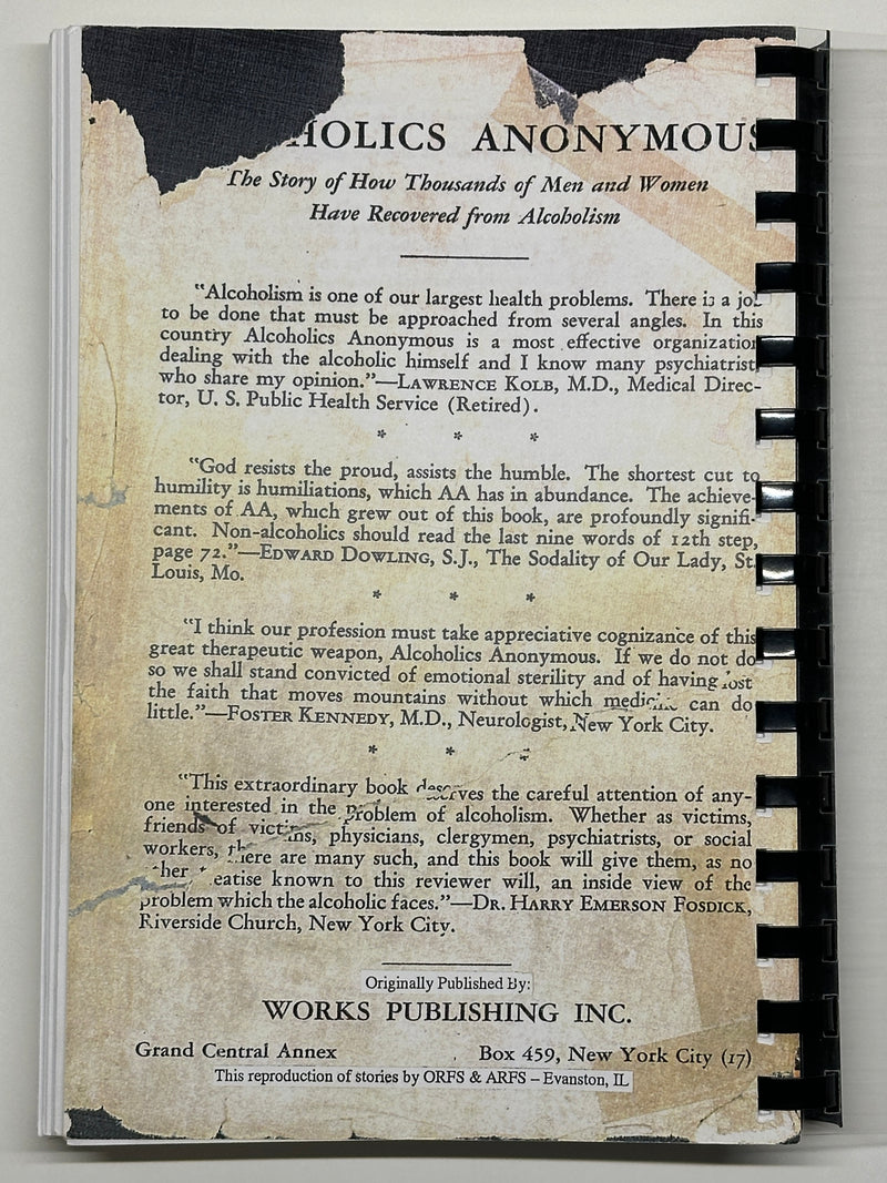 Complete Set of Stories No Longer In Print from the 1st and 2nd Edition Big Books Recovery Collectibles