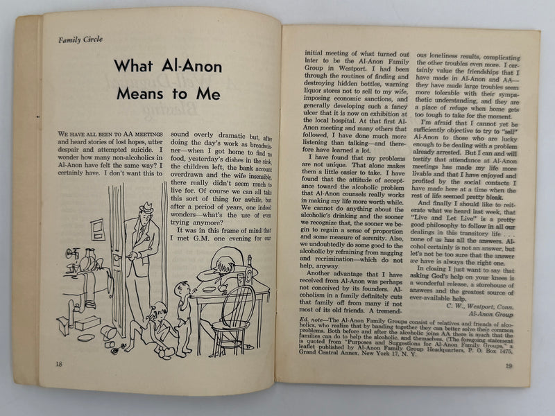 AA Grapevine from May 1957