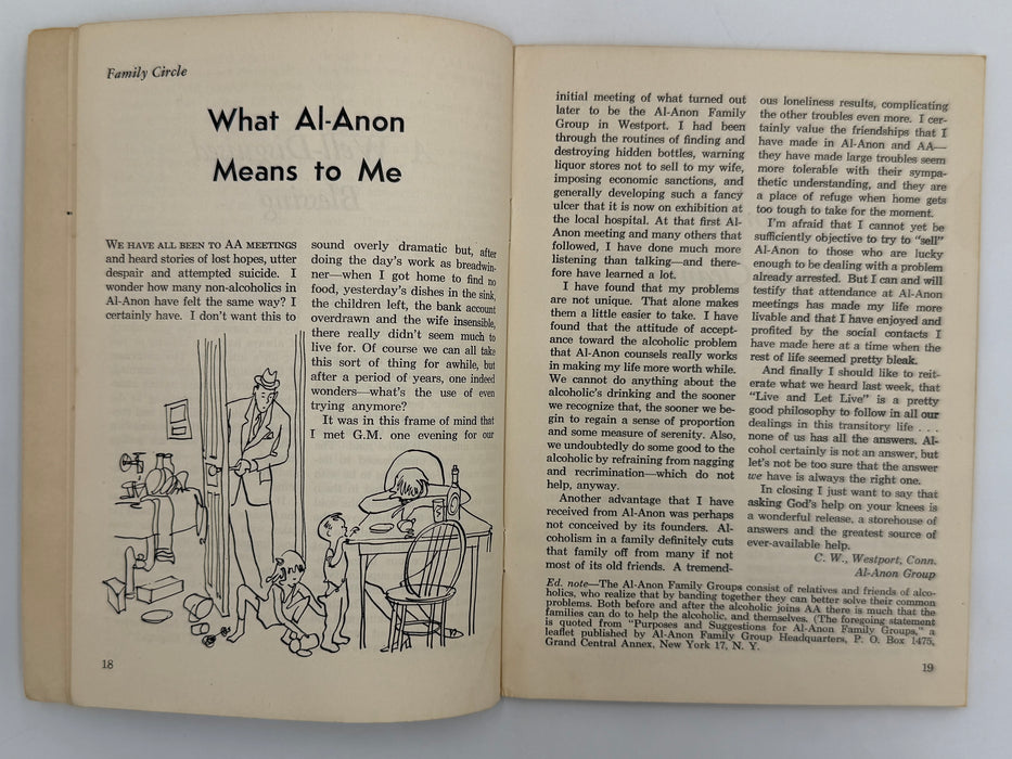 AA Grapevine from May 1957