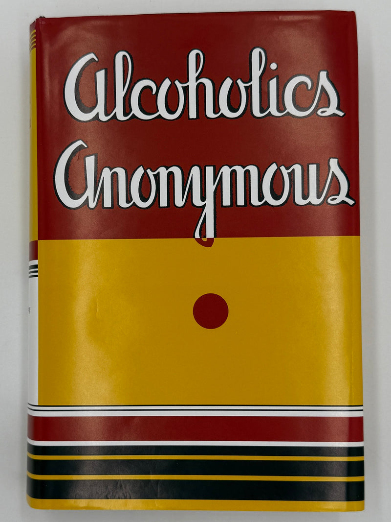 Alcoholics Anonymous First Edition 4th Printing Big Book 1943 - Blue - RDJ