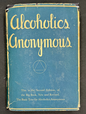 Alcoholics Anonymous Big Book — Second Edition, First Printing, First Issue — 1955