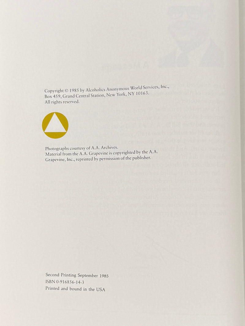 Alcoholics Anonymous 50th Anniversary — 1985 Montreal International Convention Collection