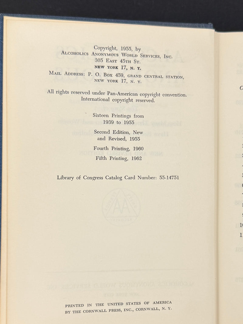Alcoholics Anonymous — The Complete Four-Edition Big Book Collection (1939–2001)