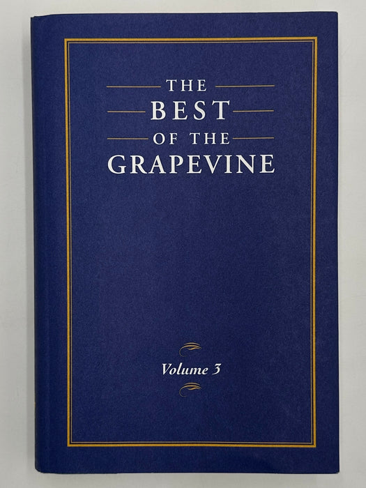 The Best of the Grapevine Volume 3 - First Printing from 1998 - ODJ