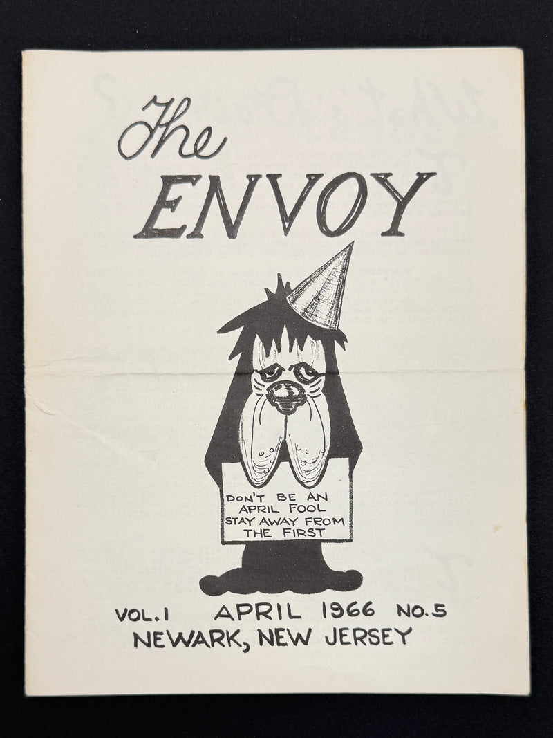 The Envoy Vol. I No. 5 — April 1966 — Newark, New Jersey A.A. Newsletter