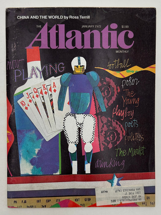 The Atlantic Monthly from January 1972 - A Farewell to Alcohol